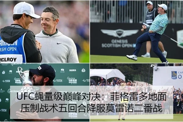 UFC蝇量级巅峰对决：菲格雷多地面压制战术五回合降服莫雷诺二番战